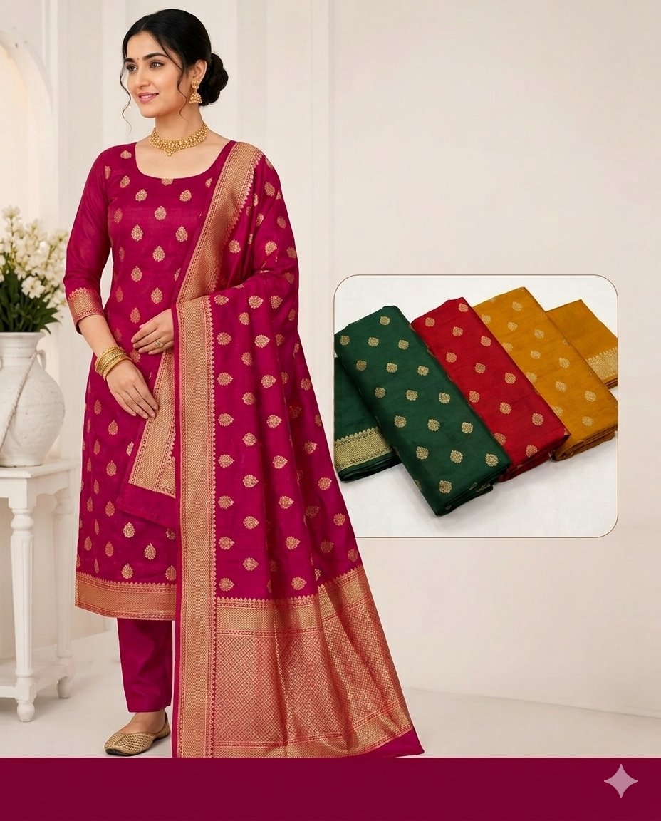 Banarasi suit dupatta 