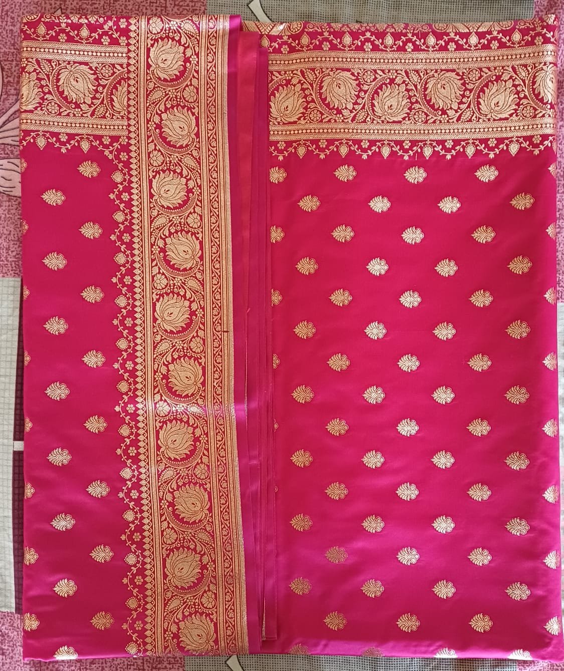 Banarasi semi katan Silk saree  - image 2