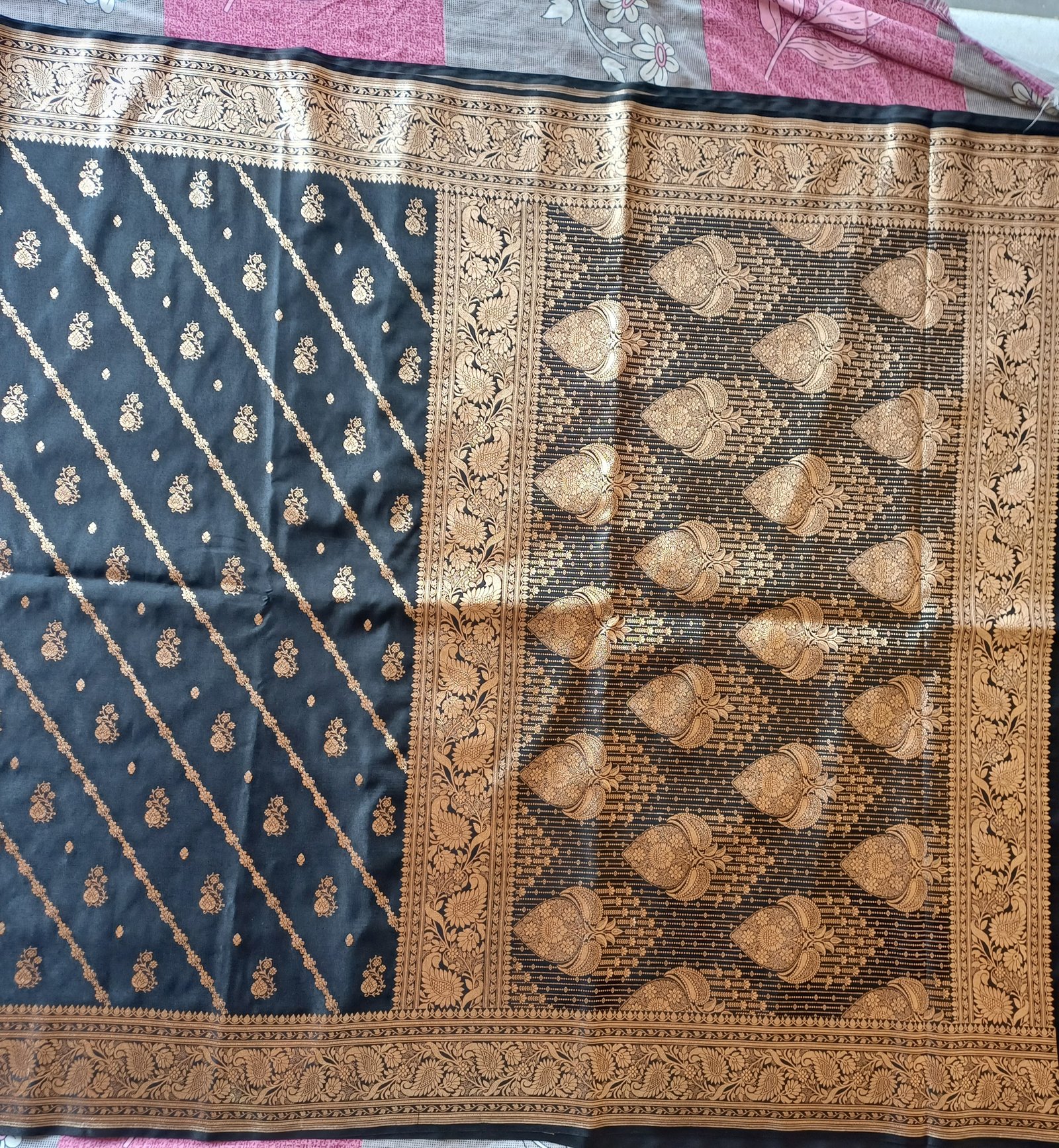 Banarasi art silk saree  - image 2