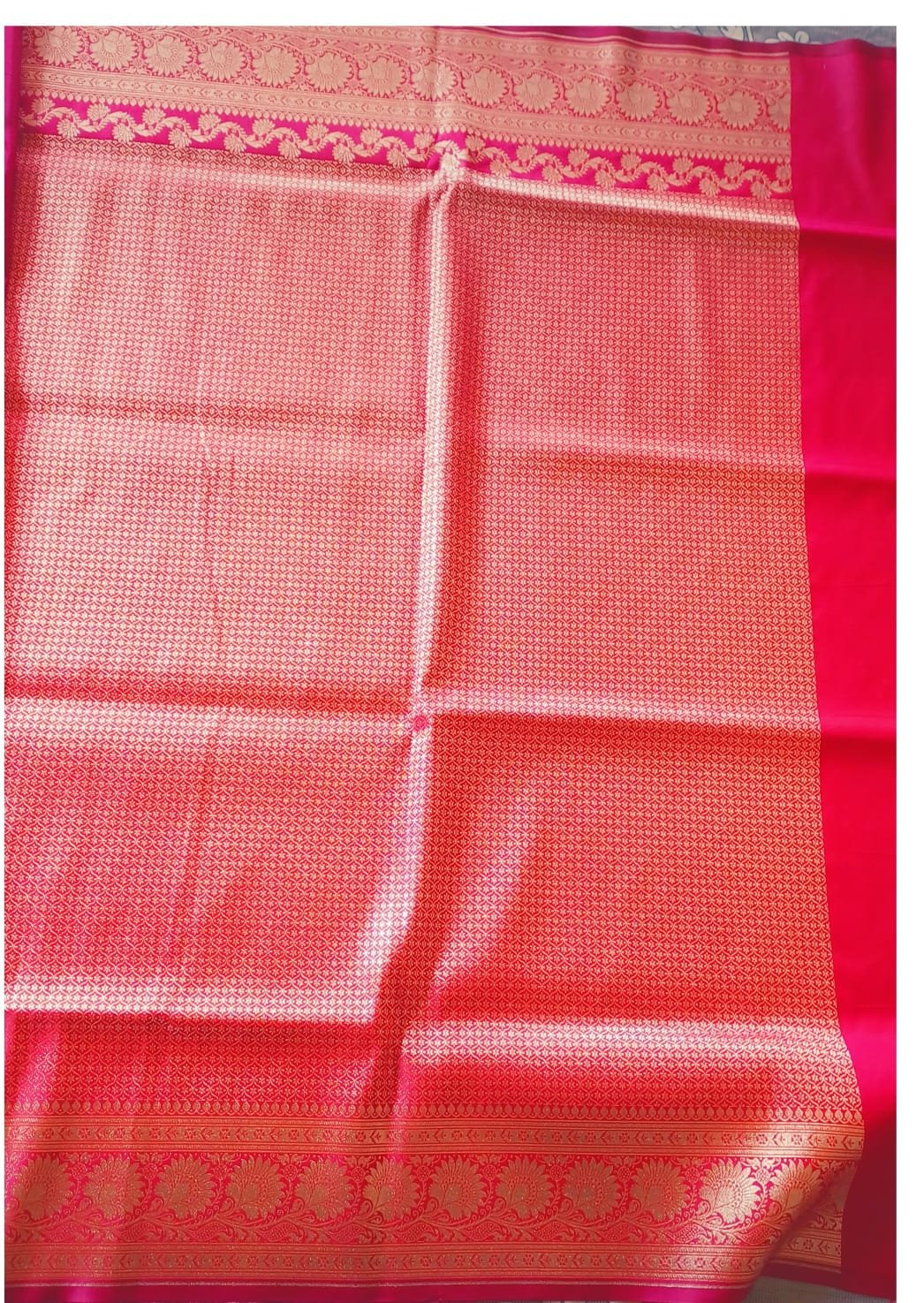 Banarasi art silk saree with broket blouse  - image 3