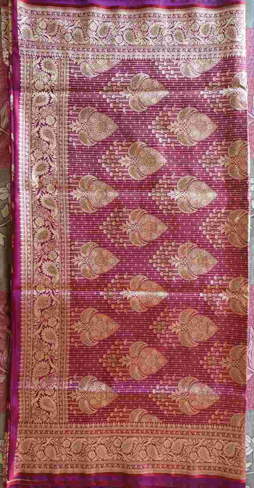 Banarasi art silk Saree with surski ston work - image 2
