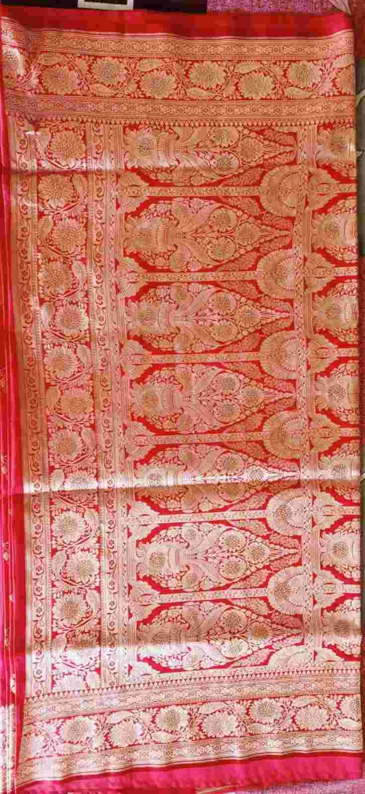 Banarasi art silk Saree with surski ston work - image 3