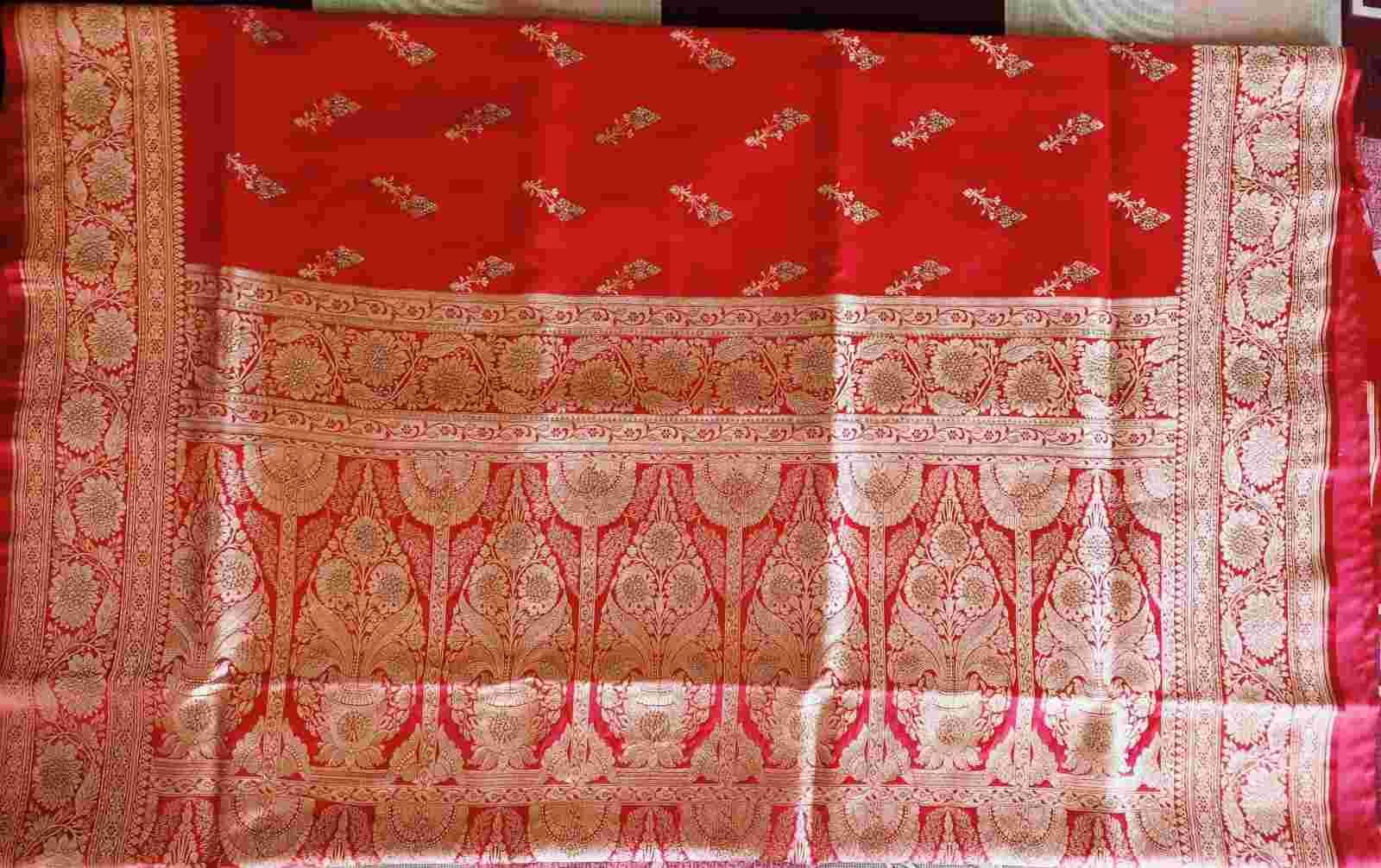 Banarasi art silk Saree with surski ston work - image 2
