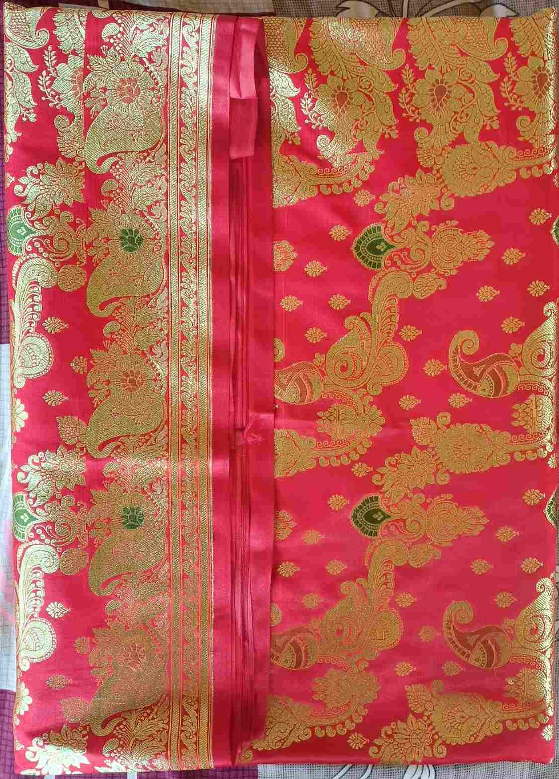 banarasi art silk sarre mina aana patali - image 4