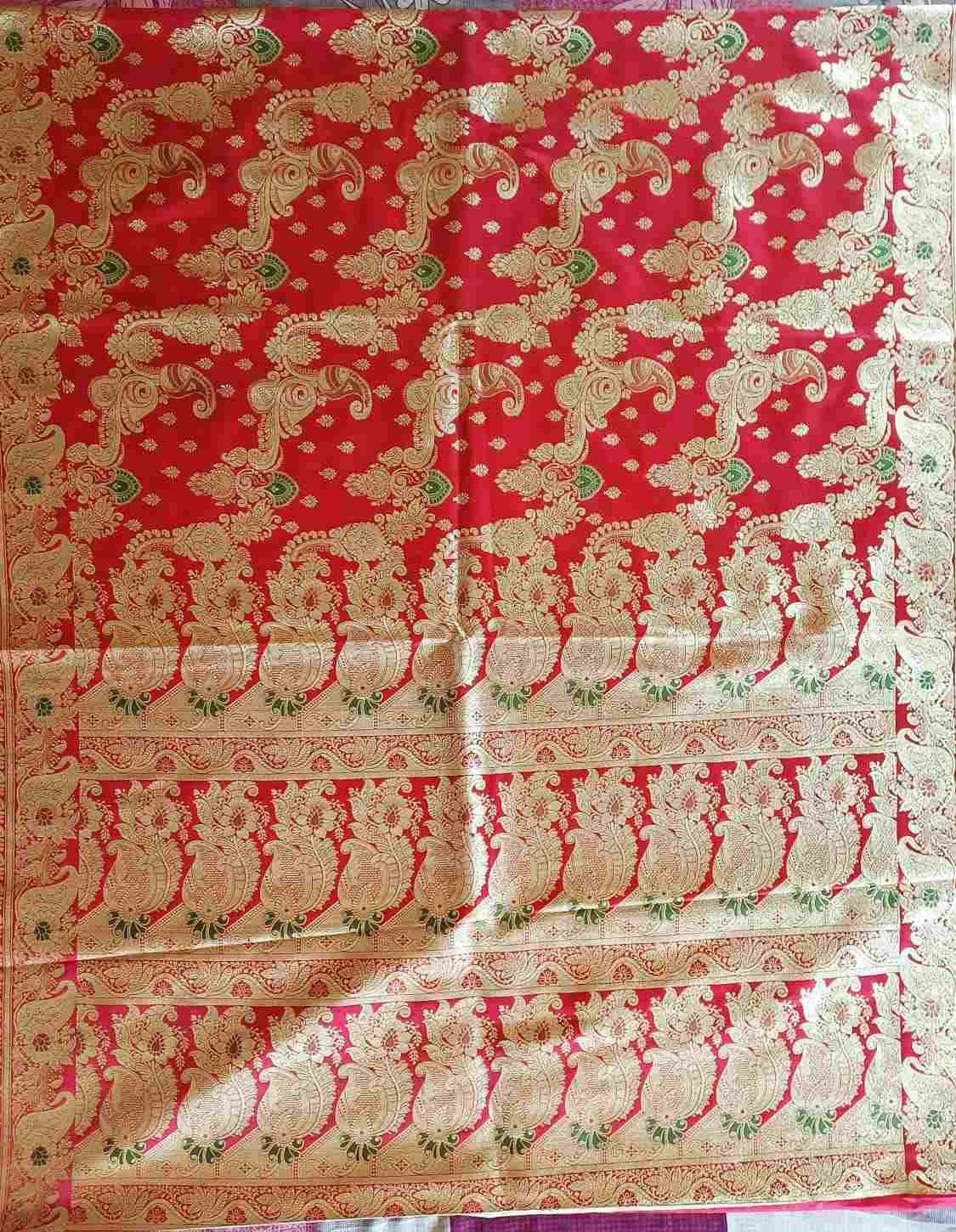 banarasi art silk sarre mina aana patali - image 3