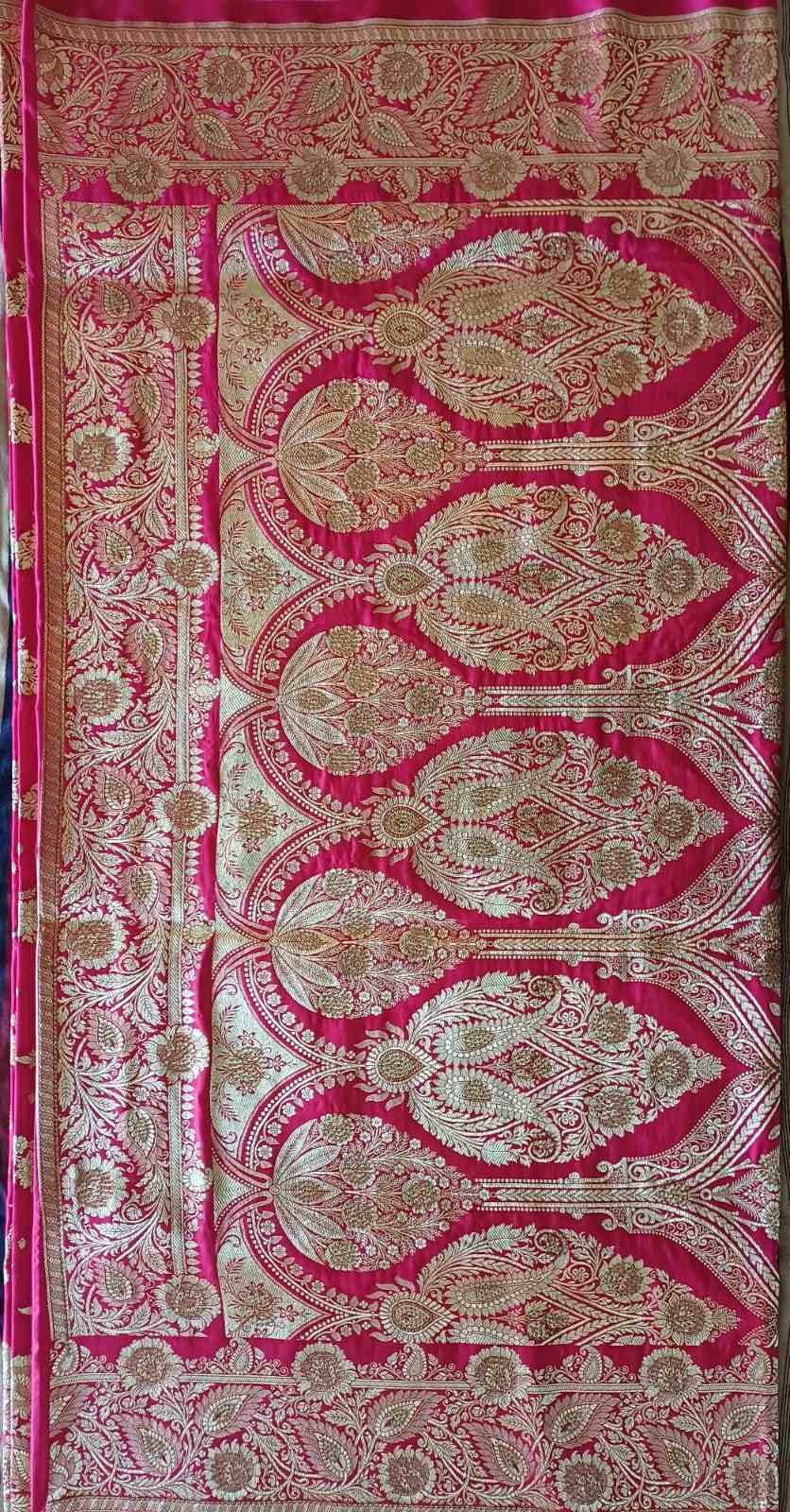 banarasi semi katansilk with surasaki ston work - image 2