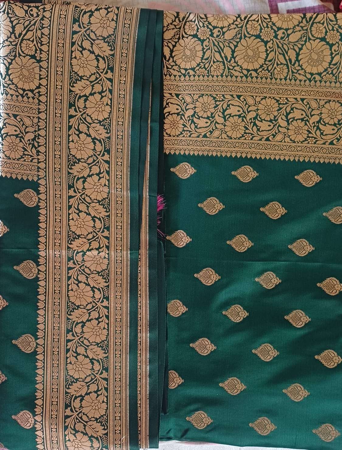 banarasi semi katan silk saree 