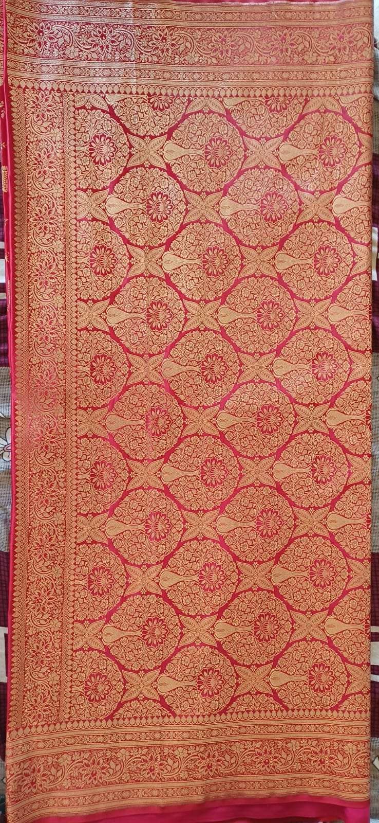 banarasi semi katan silk saree 